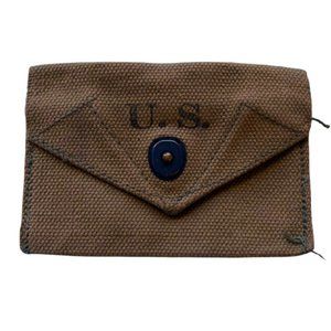 WWII US Army M1942 First Aid Kit Canvas Pouch
